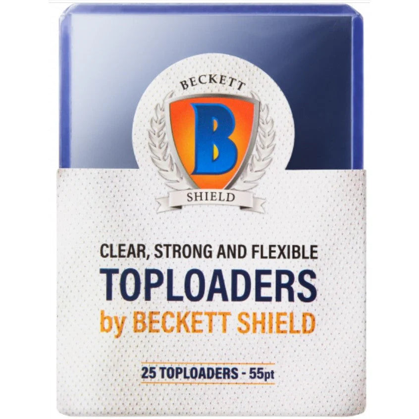Beckett Shield 25ct Top Loader 55pt