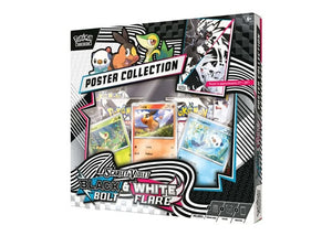Pokemon Scarlet & Violet Black Bolt & White Flare Unova Poster Collection Box