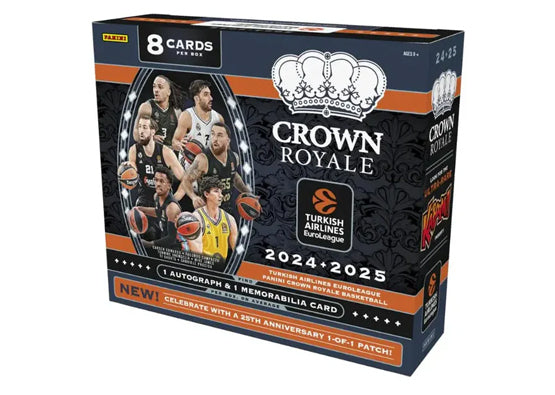 2024-25 Panini Crown Royale Euroleague Basketball Hobby Box