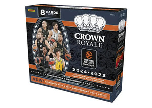 2024-25 Panini Crown Royale Euroleague Basketball Hobby Box