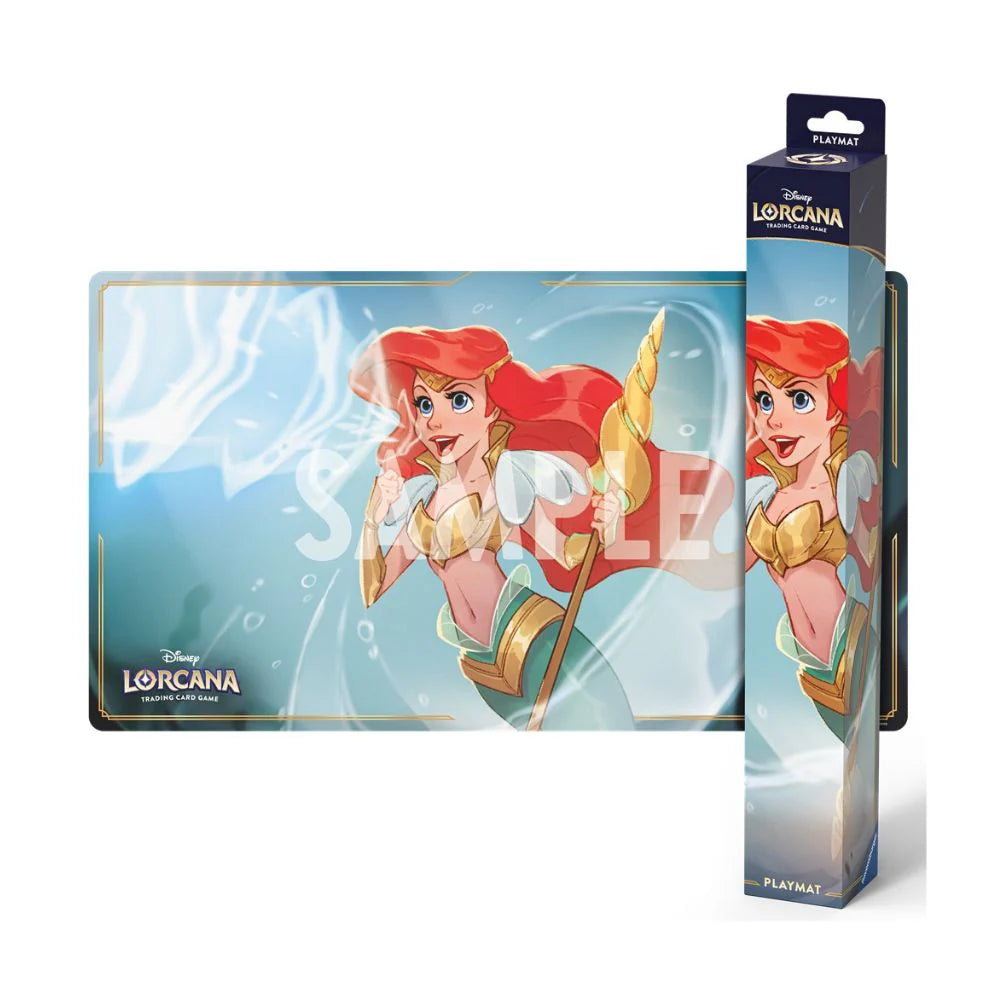 Disney Lorcana Playmat Set 11 Ariel, Sonic Warrior (Pre-Order)