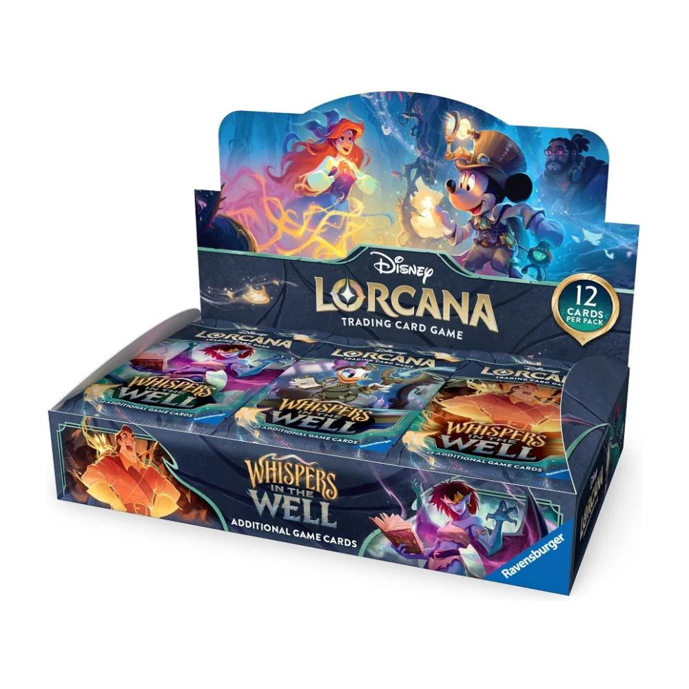 Disney Lorcana Whispers In The Well Booster Box (Pre-Order)