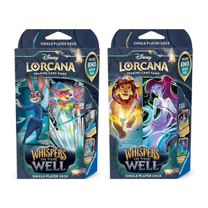 Disney Lorcana Whispers In The Well Starter Deck (Pre-Order)