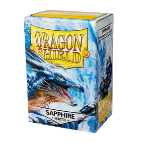 Dragon Shield 100ct Standard Size Sleeves Sapphire Matte