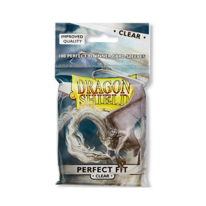 Dragon Shield Standard Perfect Fit Clear Sleeves 100ct