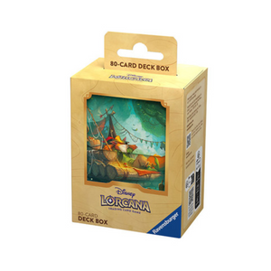 Disney Lorcana Into The Inklands Deck Box 80ct Robin Hood