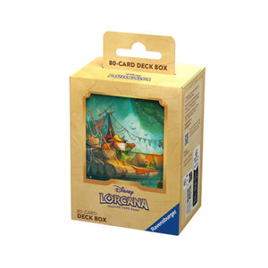 Disney Lorcana Into The Inklands Deck Box 80ct Robin Hood