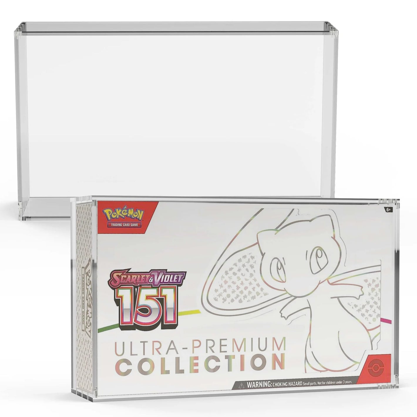 Evo Retro Acrylic Pokemon Ultra-Premium Collection Display Box