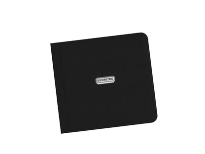 Evo Retro Zipper Fits 528 Cards Binder 4X3-Black