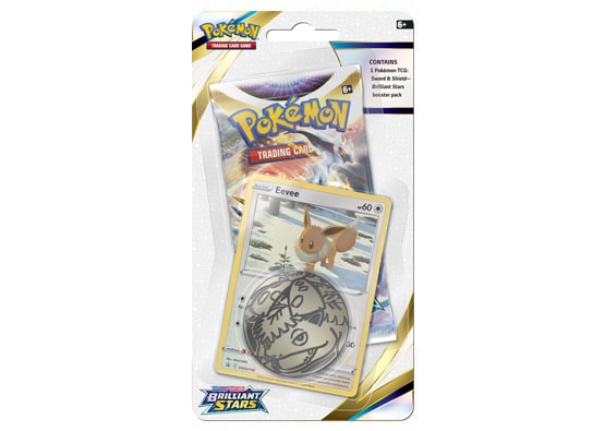 Pokemon Sword & Shield Brilliant Stars Checklane Blister
