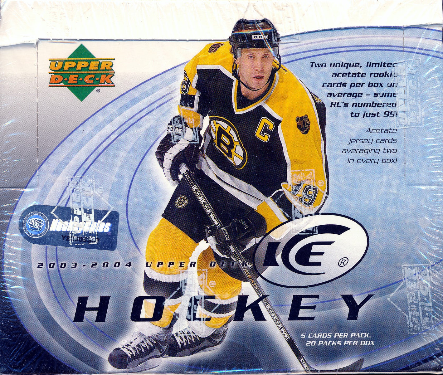 2003-04 Upper Deck Ice Hockey Hobby Box