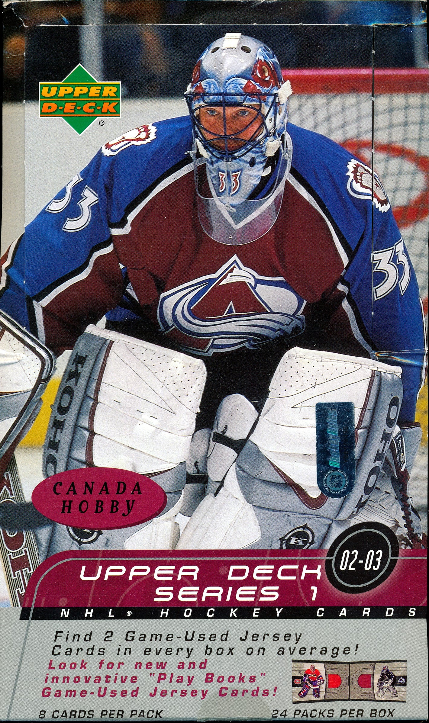 2002-03 Upper Deck Series 1 Hockey Canada Hobby Box