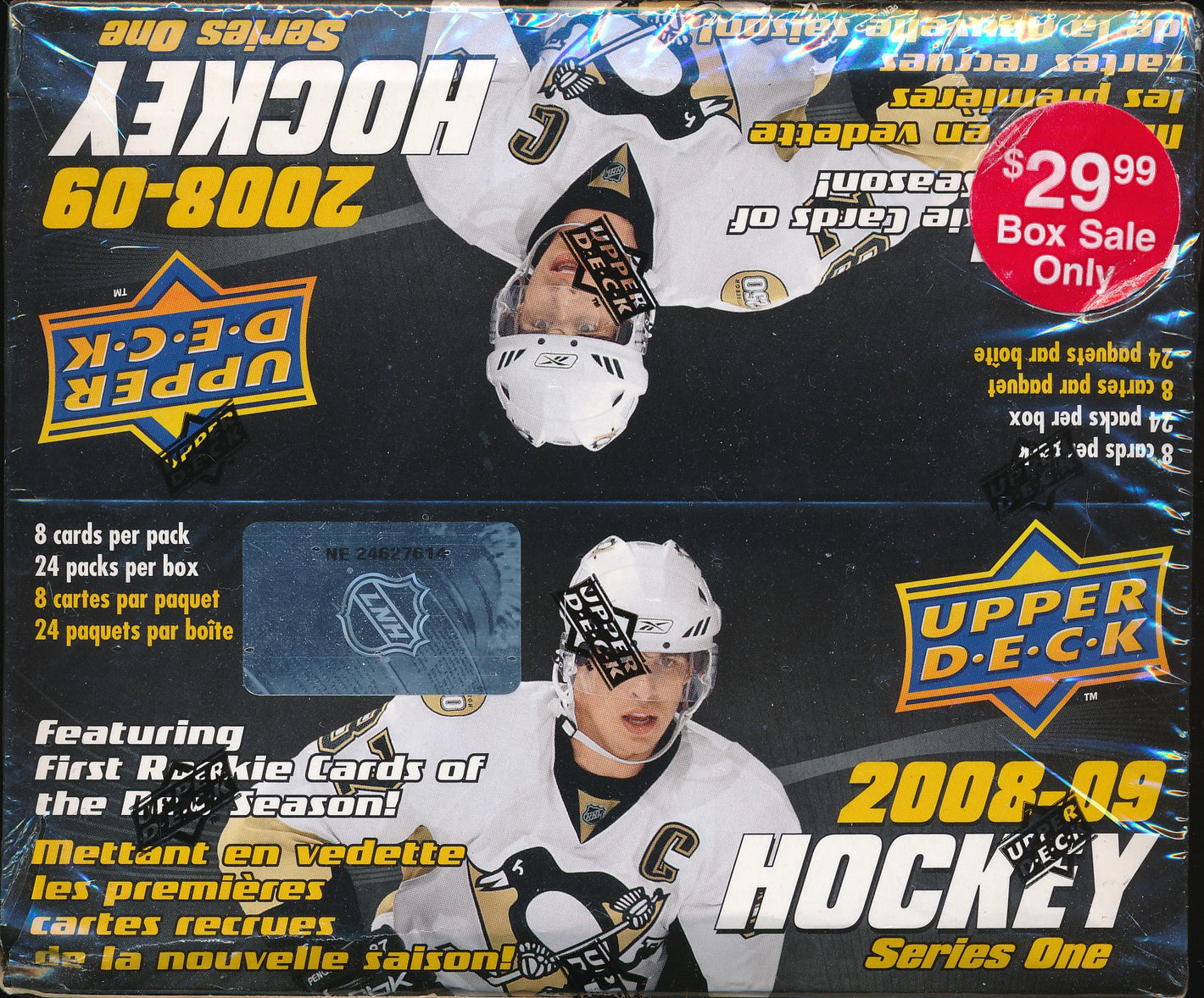 2008-09 Upper Deck Series 1 Hockey Retail Box