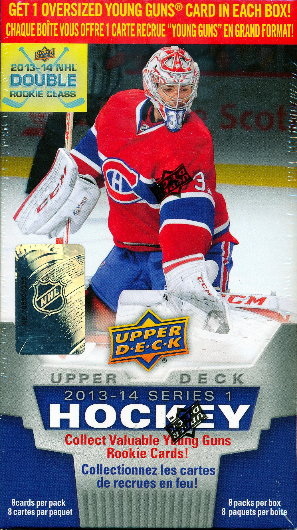 2013-14 Upper Deck Series 1 Hockey Blaster Box