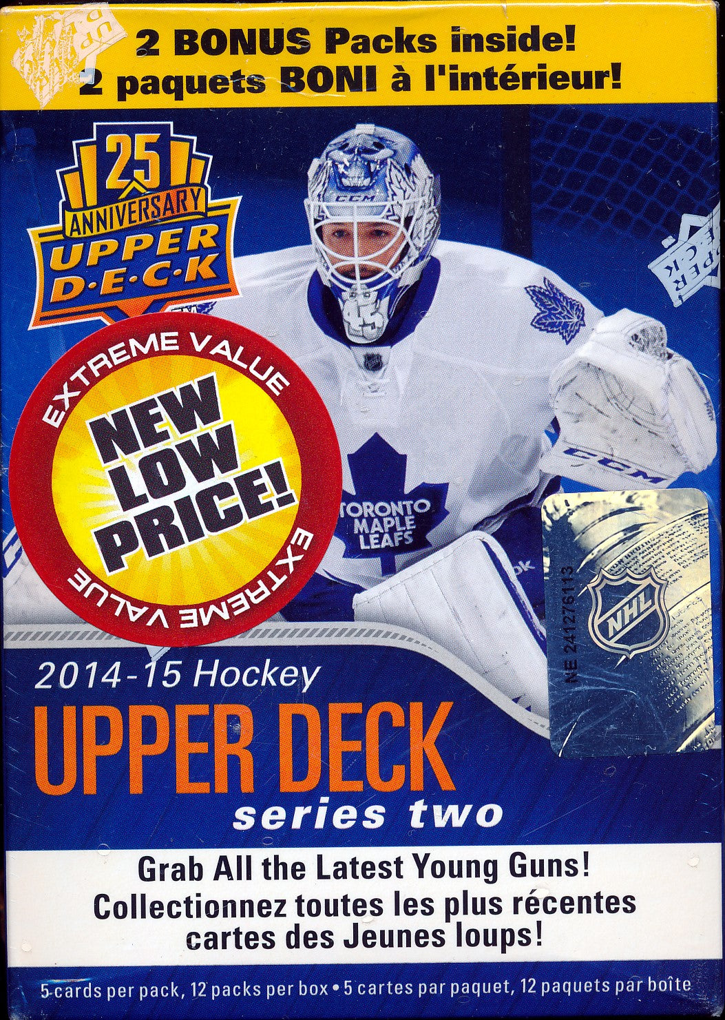2014-15 Upper Deck Series 2 Hockey Blaster Box