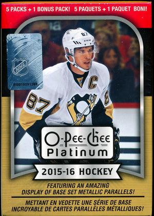 2015-16 Upper Deck O-Pee-Chee Platinum Hockey Blaster Box