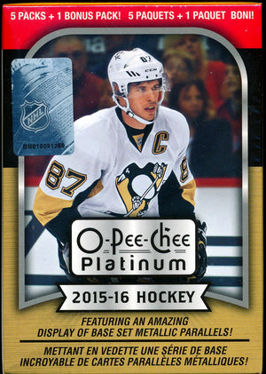 2015-16 Upper Deck O-Pee-Chee Platinum Hockey Blaster Box