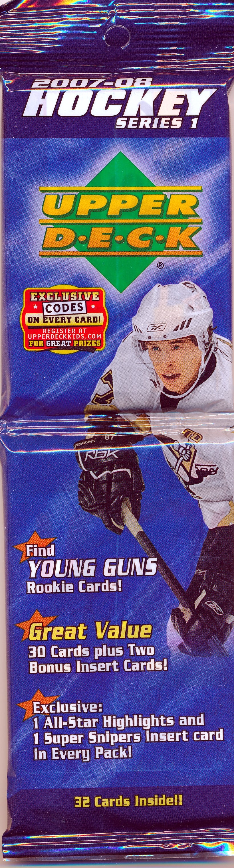 2007-08 Upper Deck Series 1 Hockey Fat Pack