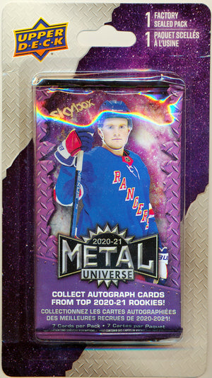 2020-21 Upper Deck Skybox Metal Universe Hockey Blister Pack