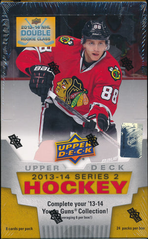 2013-14 Upper Deck Series 2 Hockey Hobby Box