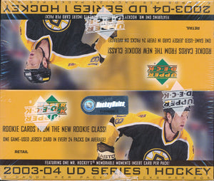 2003-04 Upper Deck Series 1 Hockey Retail Box