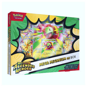 Pokemon Mega Evolution Ascended Heroes Mega Meganium Ex Box