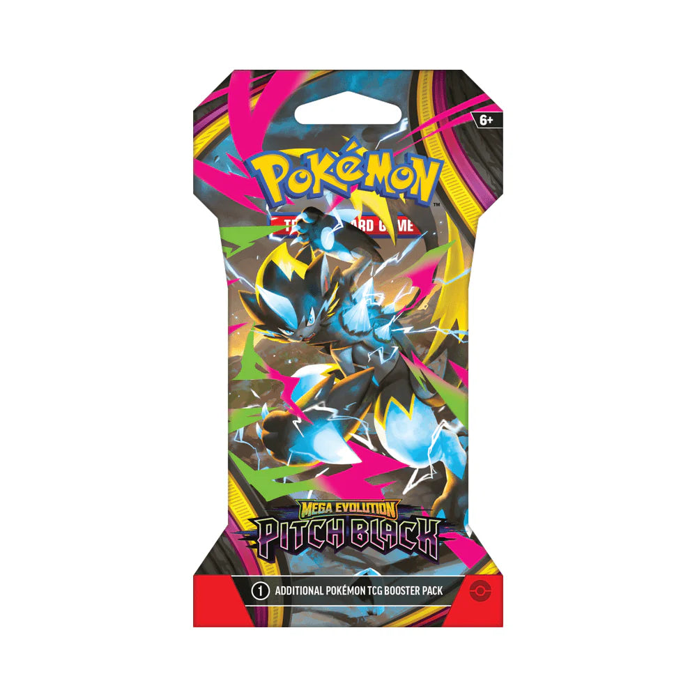 Pokemon Mega Evolution Pitch Black Sleeved Pack (Pre-Order)