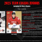 2025 Upper Deck Team Canada Juniors Hockey Hobby Box