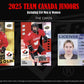 2025 Upper Deck Team Canada Juniors Hockey Hobby Box
