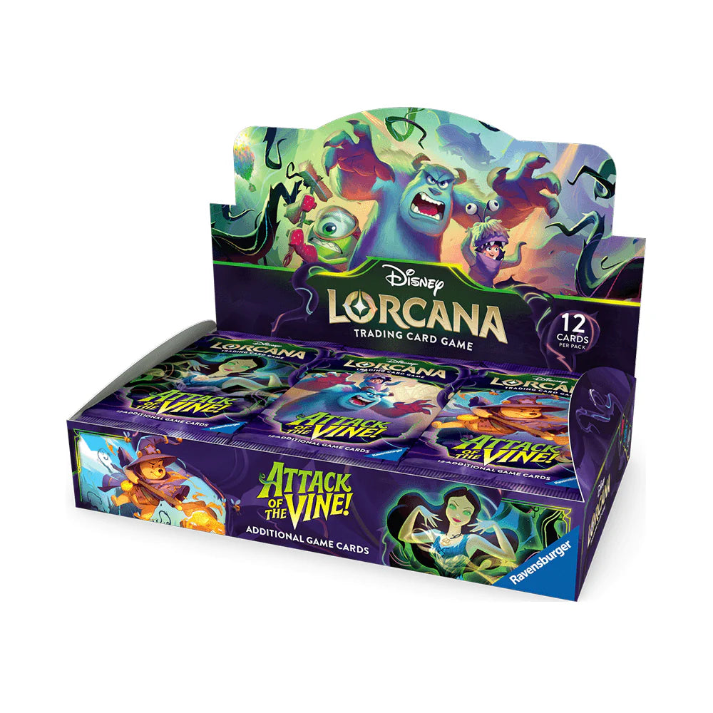 Disney Lorcana Attack of The Vine! Booster Box