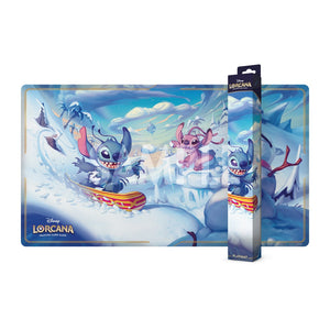 Disney Lorcana Playmat Set 14 Snowboarding Stitch (Pre-Order)