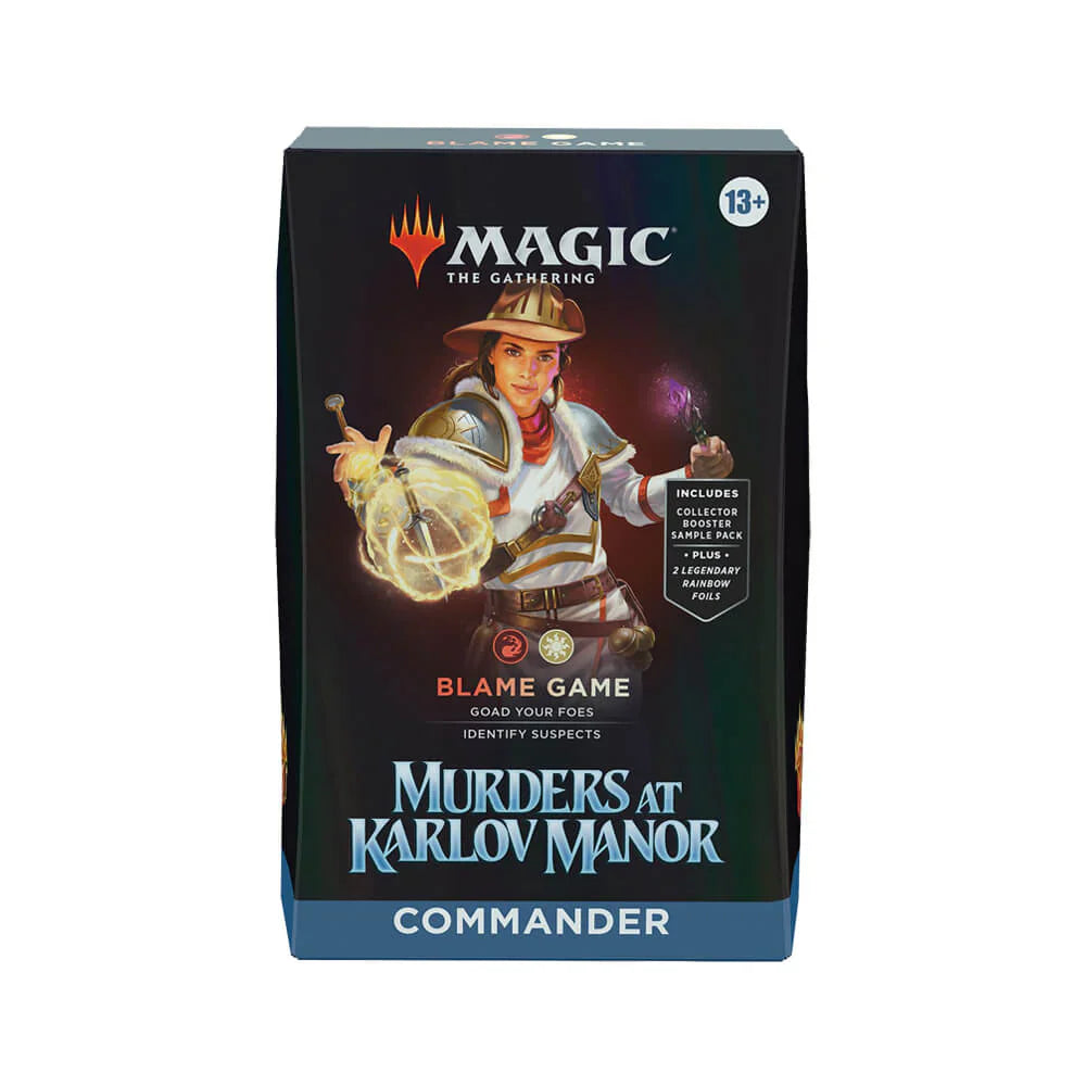 Magic The Gathering Murders at Karlov Manor Commander Deck