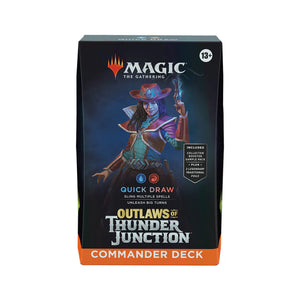 Magic The Gathering Outlaws Of Thunder Junction Commander Deck