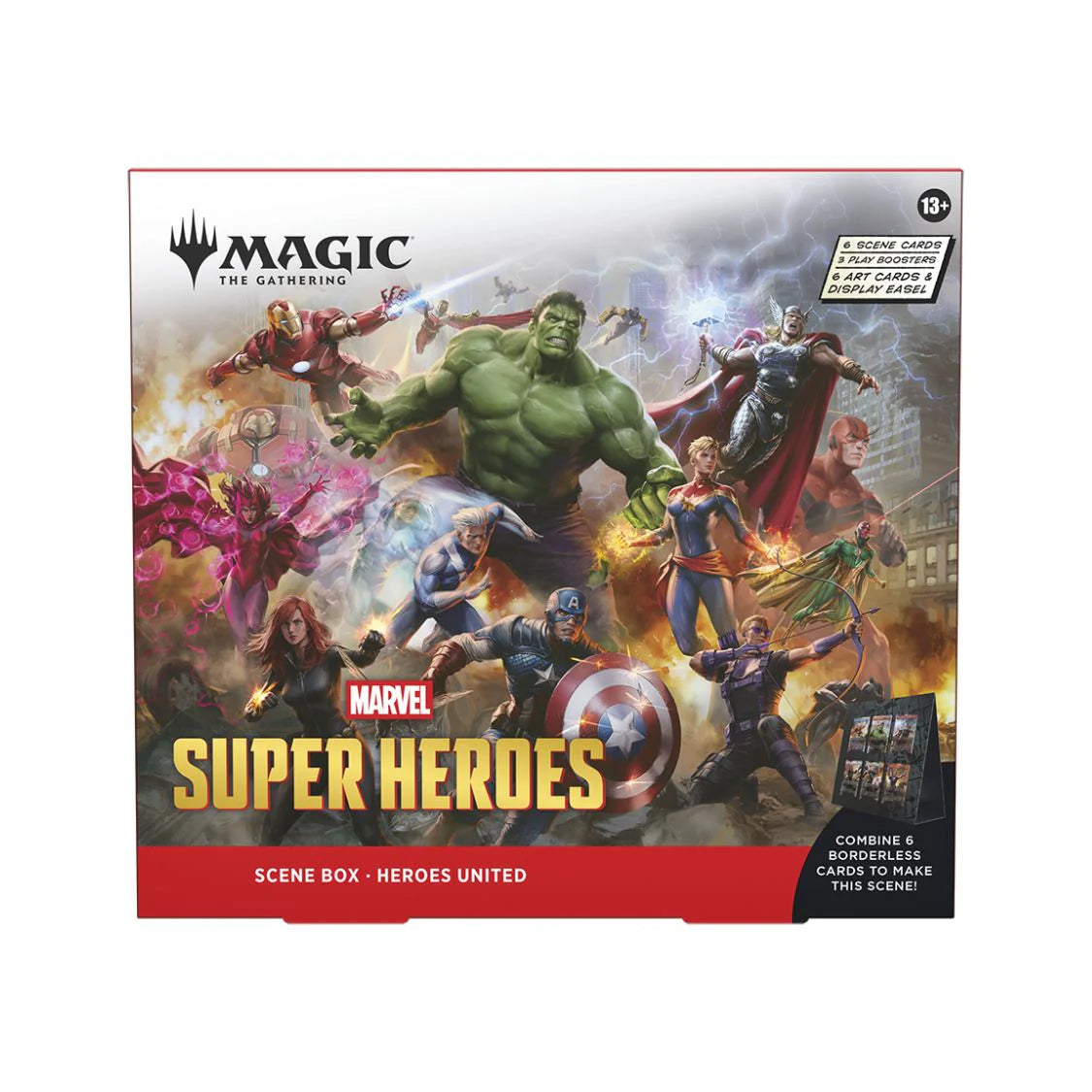 Magic The Gathering Marvel Super Heroes Scene Box (Pre-Order)