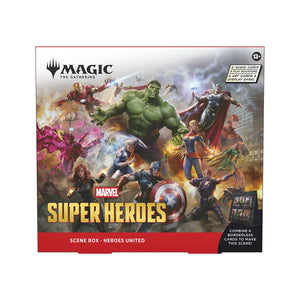 Magic The Gathering Marvel Super Heroes Scene Box (Pre-Order)