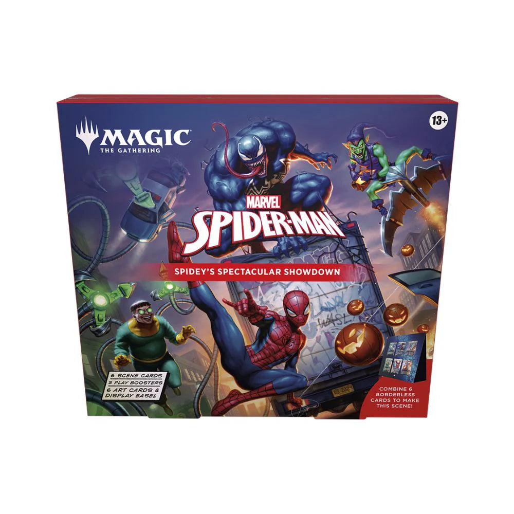 Magic The Gathering Spider-Man Spectacular Showdown Scene Box