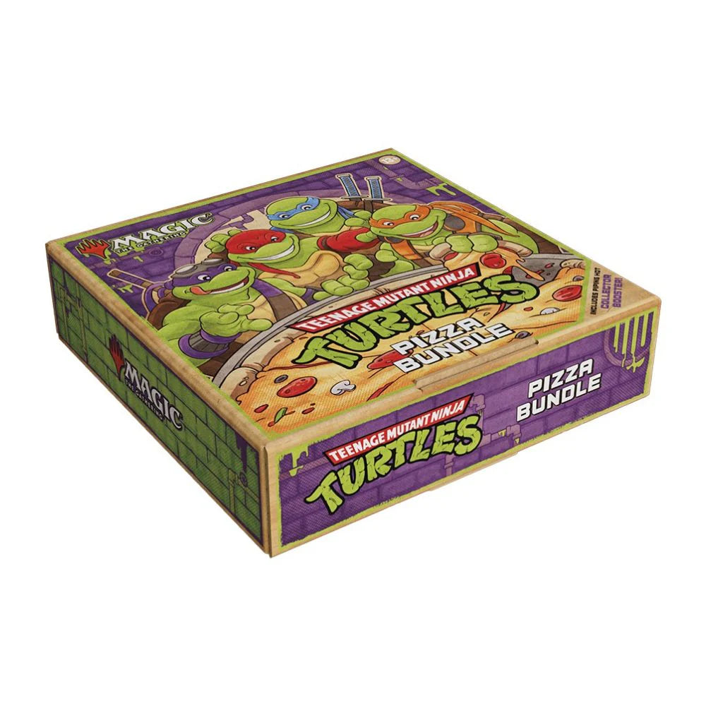 Magic The Gathering Teenage Mutant Ninja Turtles Pizza Bundle Box
