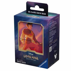Disney Lorcana Shimmering Skies Deck Box 80ct Aladdin