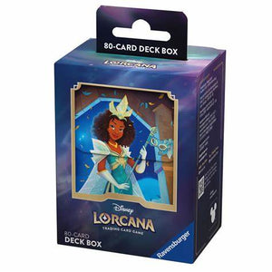 Disney Lorcana Shimmering Skies Deck Box 80ct Tiana