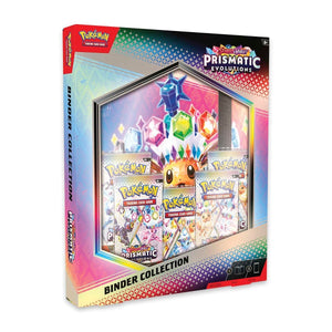 Pokemon Scarlet & Violet Prismatic Evolutions Binder Collection Box