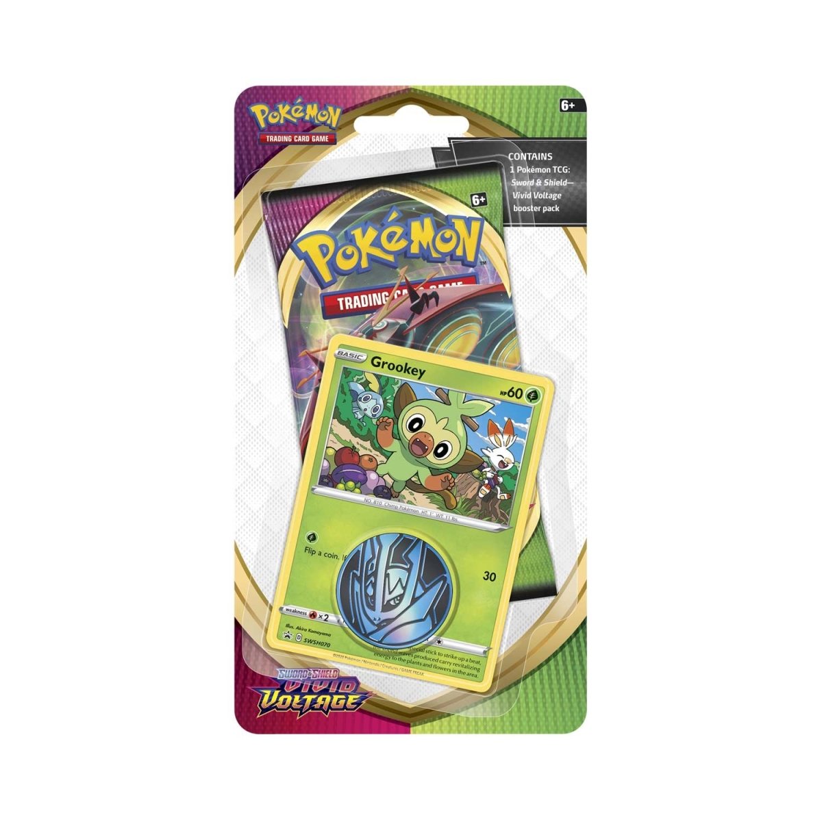 Pokemon Sword & Shield Vivid Voltage Checklane Blister