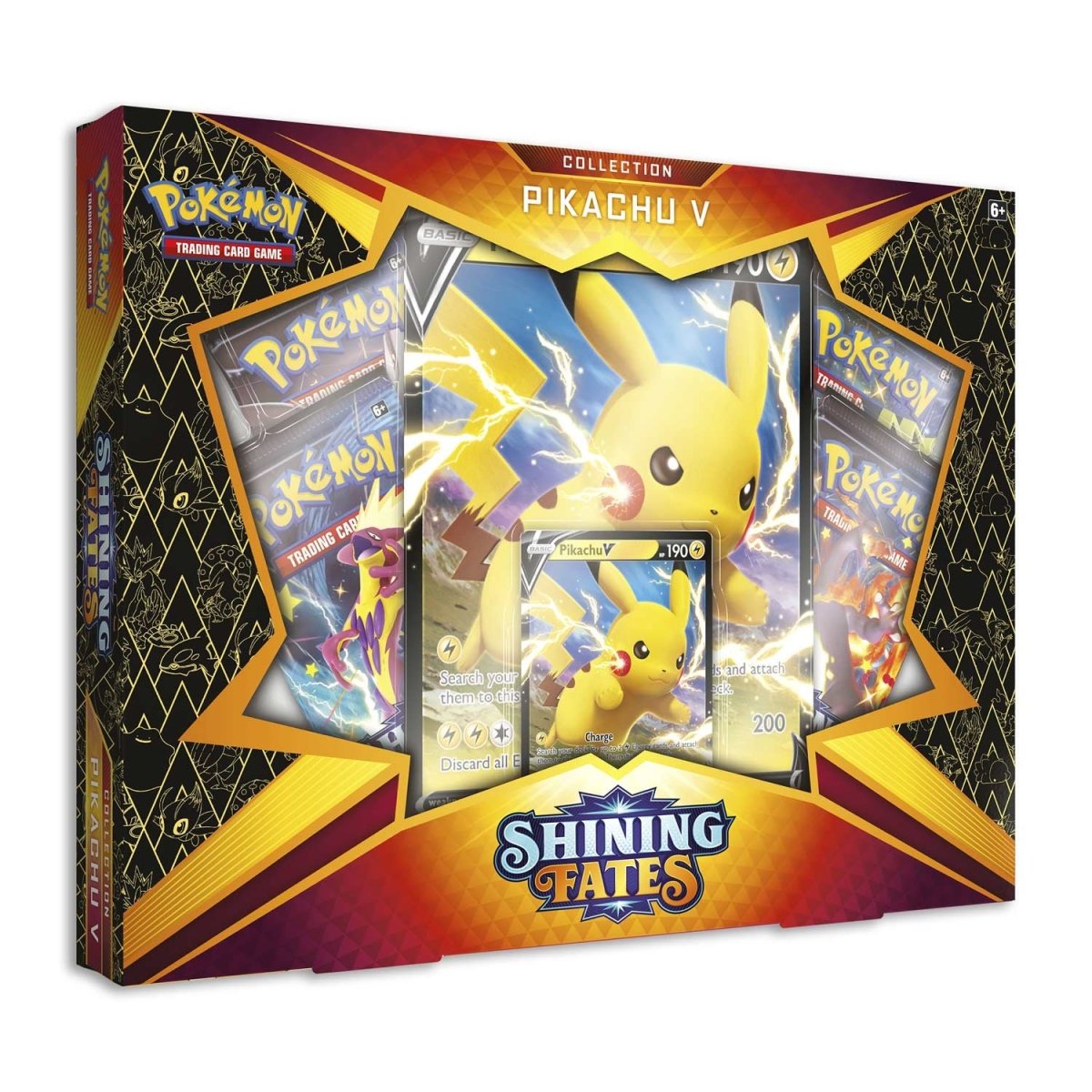 Pokemon Shining Fates Pikachu V Collection Box