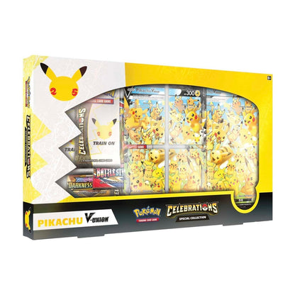Pokemon Celebrations Pikachu V-Union Special Collection Box