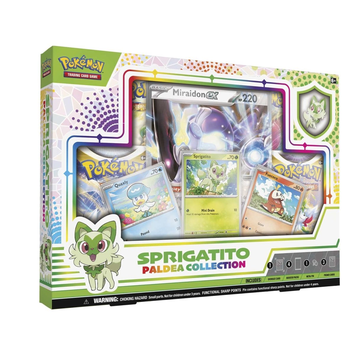 Pokemon Paldea Collection Box-Sprigatito