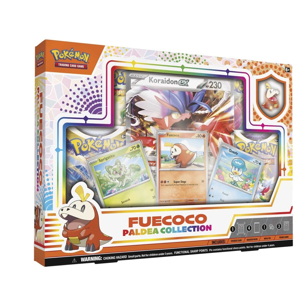 Pokemon Paldea Collection Box-Fuecoco