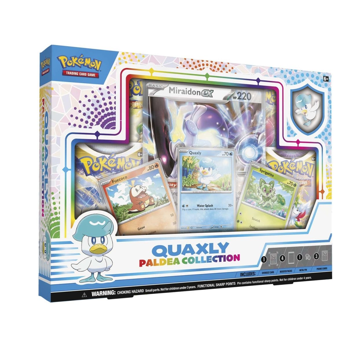 Pokemon Paldea Collection Box-Quaxly