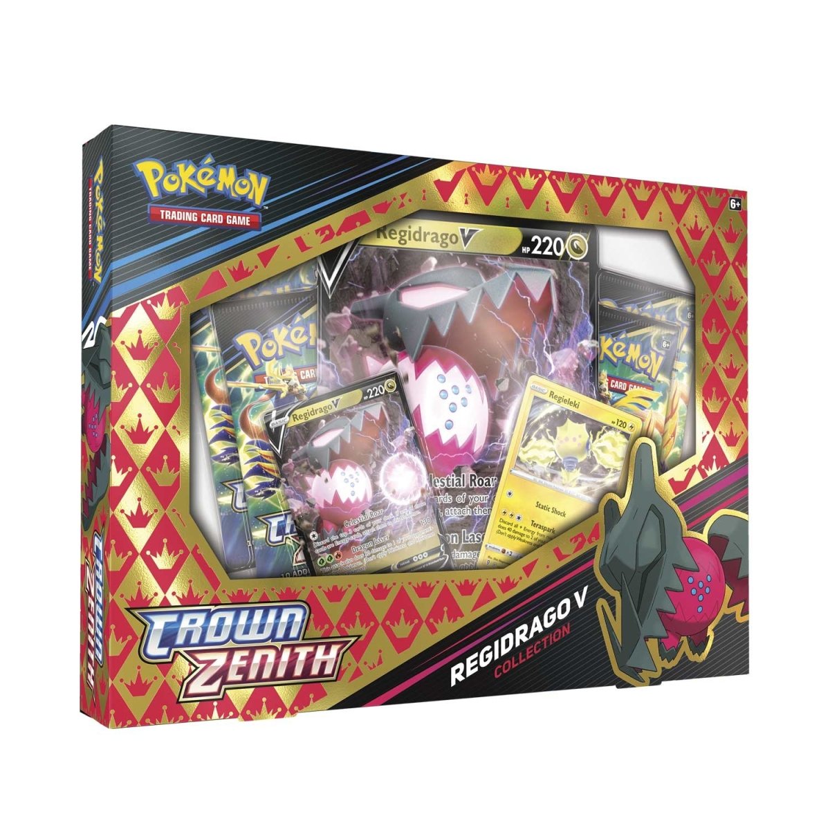 Pokemon Sword & Shield Crown Zenith Regidrago V Collection Box