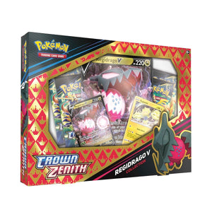 Pokemon Sword & Shield Crown Zenith Regidrago V Collection Box