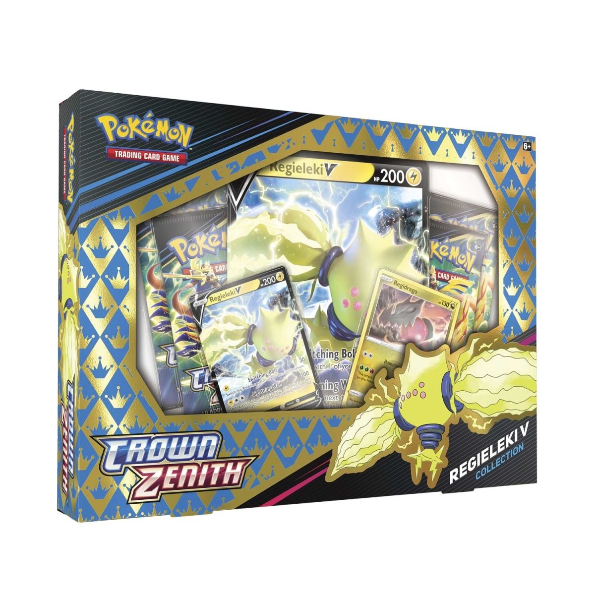 Pokemon Sword & Shield Crown Zenith Regieleki V Collection Box
