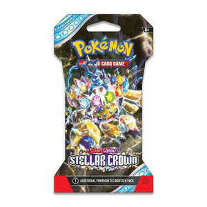 Pokemon Scarlet & Violet Stellar Crown Sleeved Pack